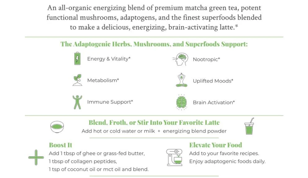 Adaptogen Wellness Bundle | Organic Matcha & Turmeric Tea - Image 6