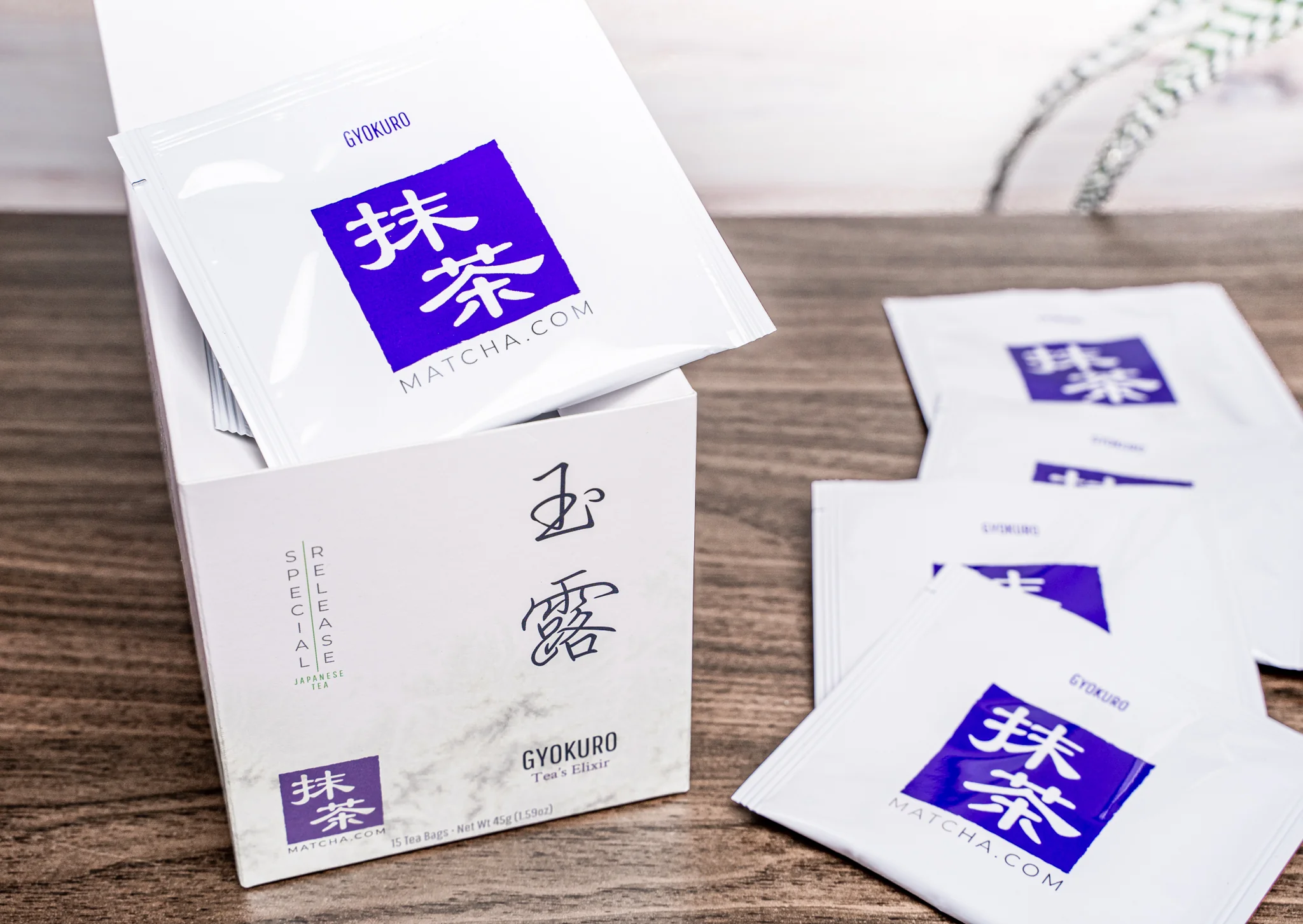 Gyokuro Tea Bags | Japanese Gyokuro Green Tea Bags - Image 3