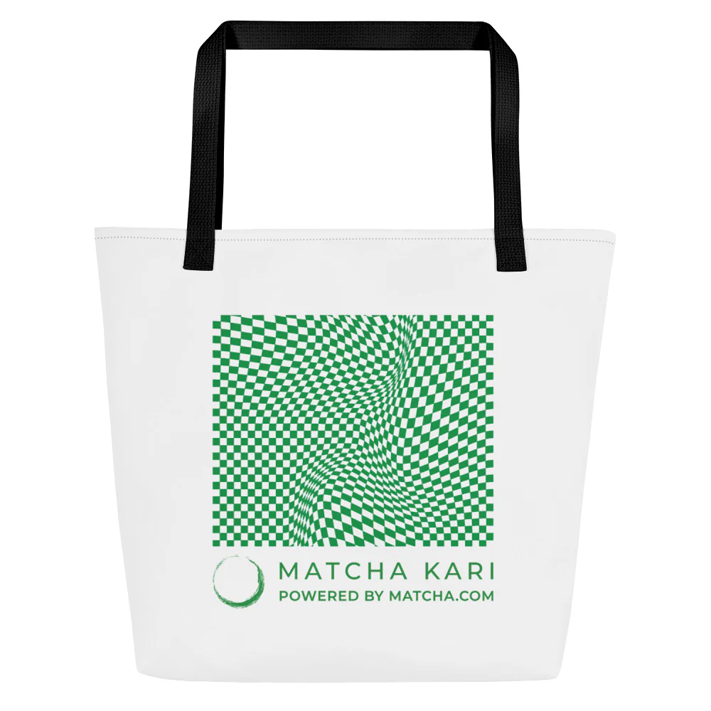 Matcha Kari Tote Bag – Uji Wave Edition - Image 3