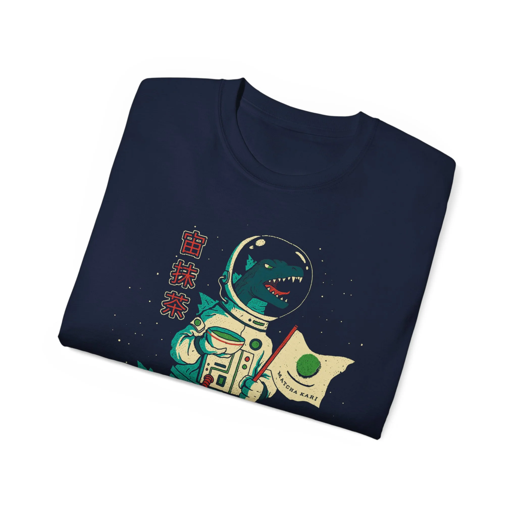 Matchazilla in Space Shortsleeve - Image 13