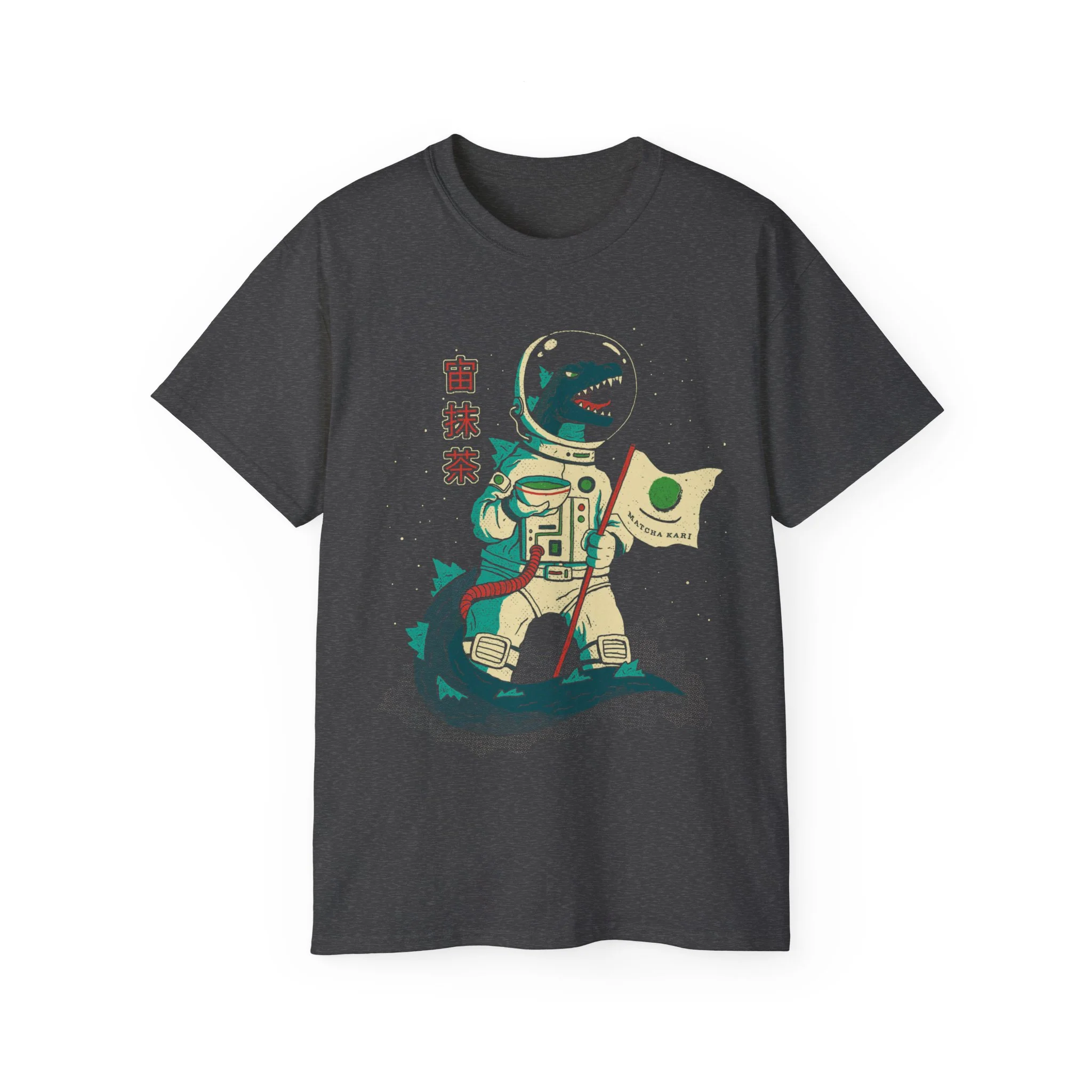 Matchazilla in Space Shortsleeve - Image 2