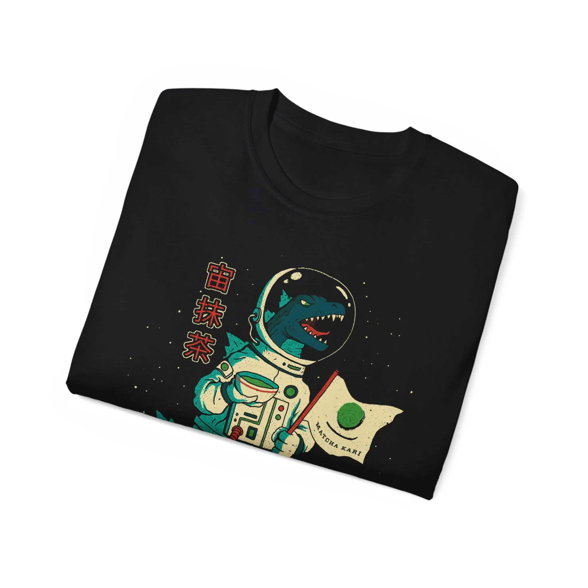 Matchazilla in Space Shortsleeve - Image 7