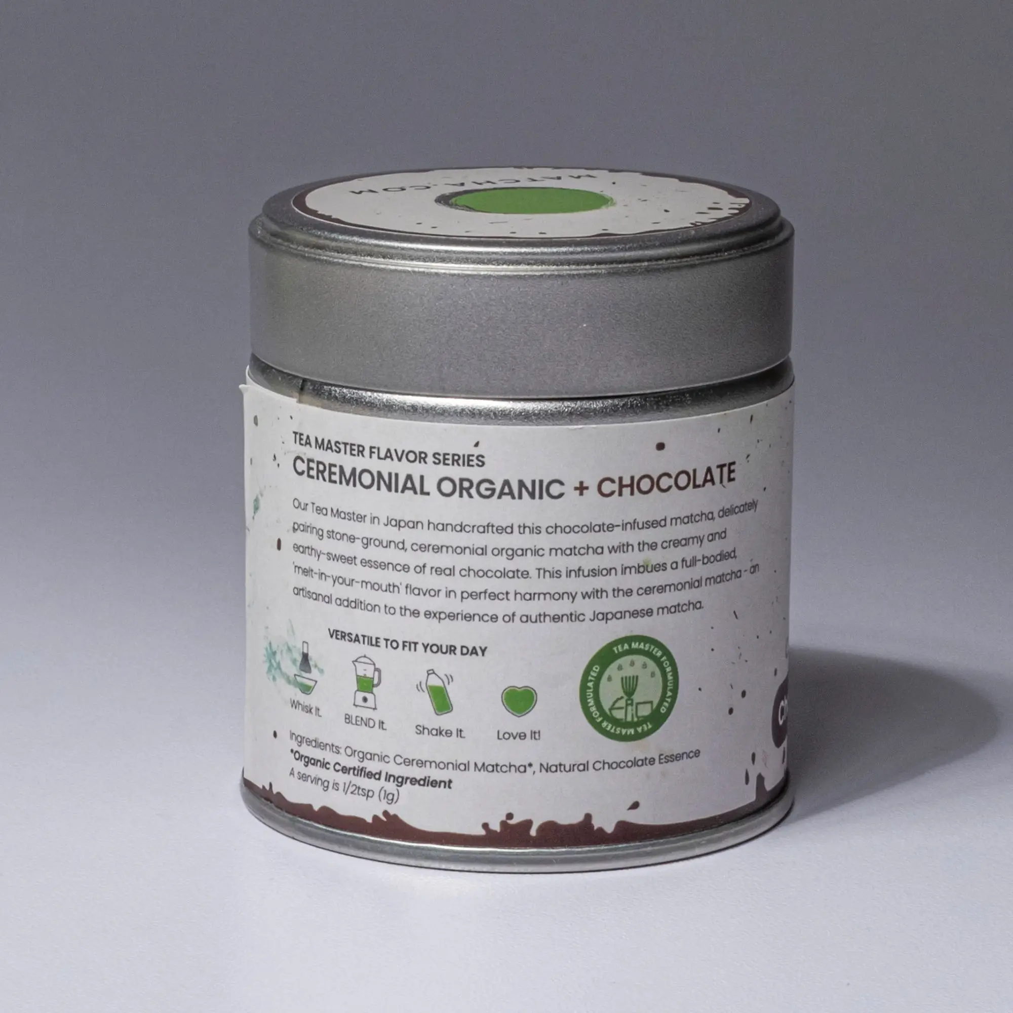 Flavored Matcha, Organic Ceremonial (Chocolate / Vanilla / Mango) - Image 11