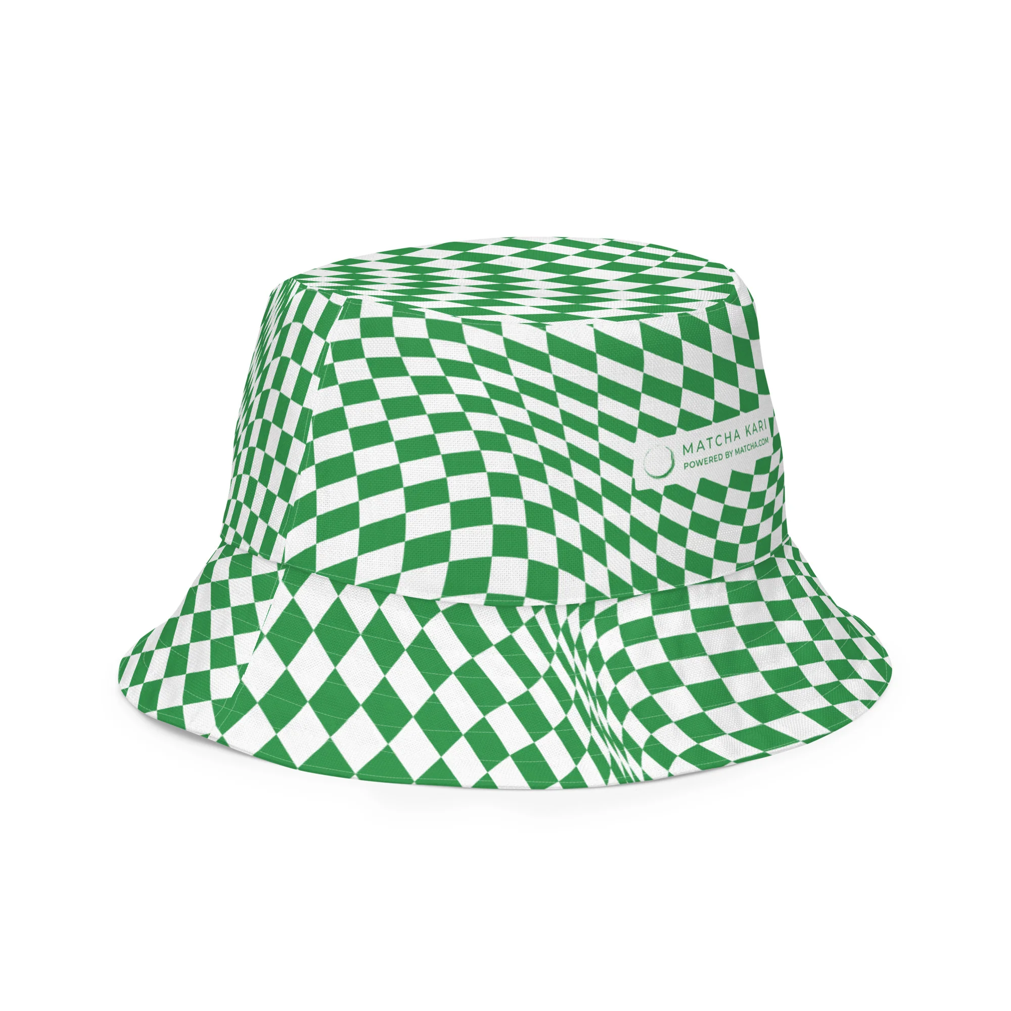 Reversible Matcha Bucket Hat – Uji Wave Edition - Image 3