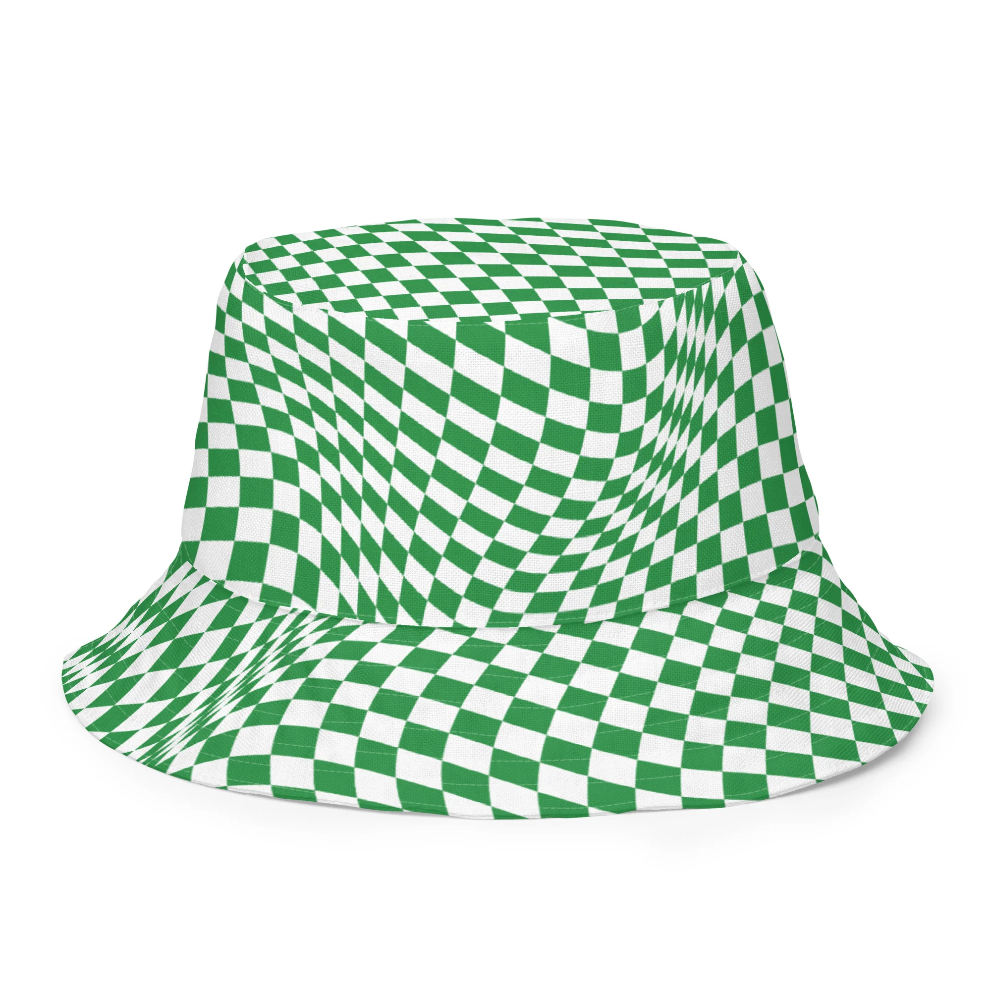 Reversible Matcha Bucket Hat – Uji Wave Edition - Image 5