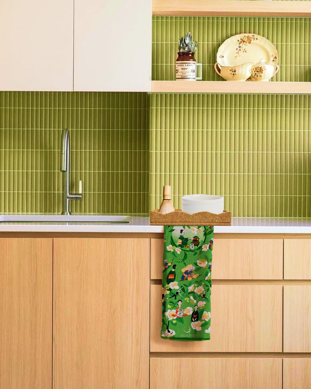 Yuki x Matcha.com Women Who Matcha Tea Towel - Image 3